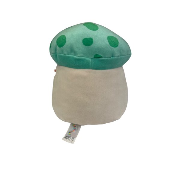 Squishmallow Sydney Mushroom 8" Plush Toy Leaf Smiling Face - Picture 3 of 7